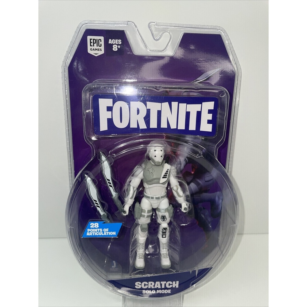 Fortnite Solo Mode Scratch 4" Action Figure with Tools Epic Games